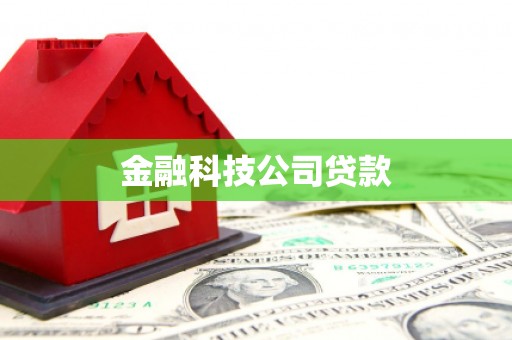 清河门金融科技公司贷款
