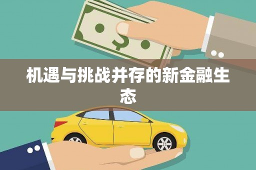 凤城机遇与挑战并存的新金融生态