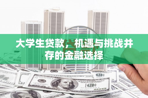 阿勒泰大学生贷款，机遇与挑战并存的金融选择