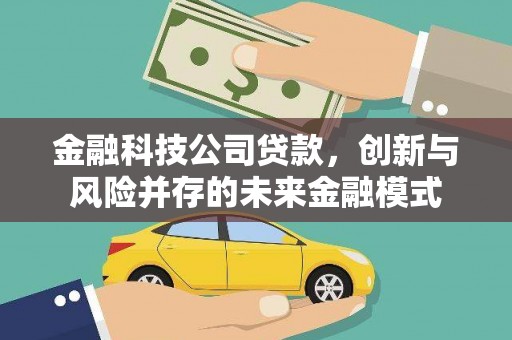秀林金融科技公司贷款，创新与风险并存的未来金融模式