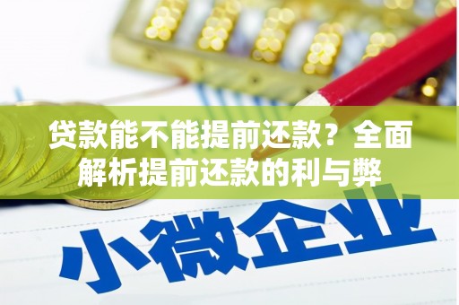 山上贷款能不能提前还款？全面解析提前还款的利与弊