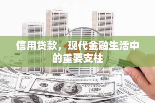 湘西信用贷款，现代金融生活中的重要支柱