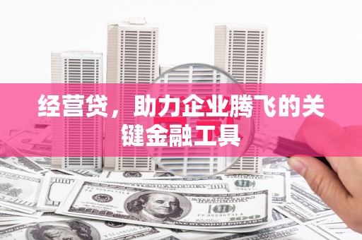 官田经营贷，助力企业腾飞的关键金融工具