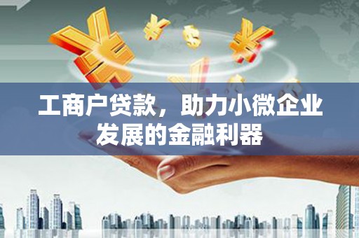 辽源工商户贷款，助力小微企业发展的金融利器