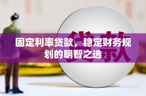 林园固定利率贷款，稳定财务规划的明智之选