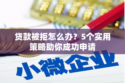 镇康贷款被拒怎么办？5个实用策略助你成功申请