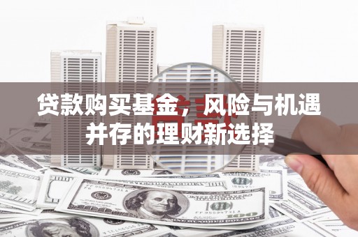 双塔贷款购买基金，风险与机遇并存的理财新选择