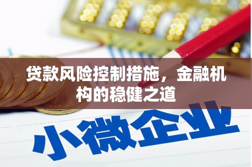 仙桃贷款风险控制措施，金融机构的稳健之道
