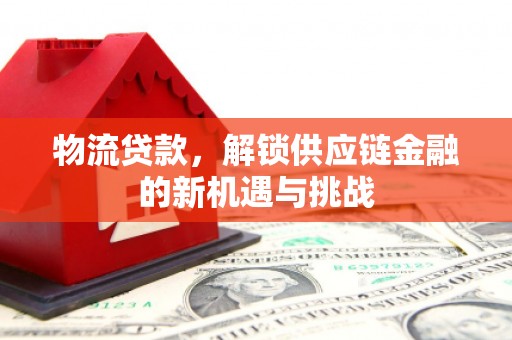 杏花岭物流贷款，解锁供应链金融的新机遇与挑战