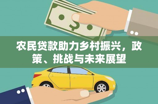 杜集农民贷款助力乡村振兴，政策、挑战与未来展望