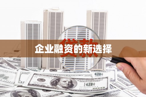 八宿企业融资的新选择